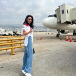 Maguy Bou Ghosn Instagram - Flying to #AbuDhabi ✈️🤍 #MaguyBouGhosn | #ماغي_بو_غصن