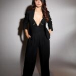 Mahima Makwana Instagram - Showtime trailer launch🧨 It’s #Showtime @disneyplushotstar . . . 👗: @esther_pinto98 👩🏻: @shrushti_birje_28 💄: @sakbagasramua 📷: @akshayphotoartist Outfit: @431_88 Footwear & Jacket: @twentydresses Necklace: @ethnicandaz Earrings: @dashia.in @dewandbloom Rings: @upakarna