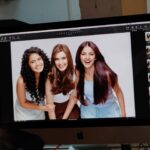 Mahima Makwana Instagram - Throwback to @garnierindia campaign! 🫶🏻 Had a blast shooting for this with the lovely ladies @dianapenty @anupamaparameswaran96 Should we go all red head? 🤍