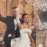 Mahmoud Hegazy Instagram - Congratulations to the beautiful couple @reemsamy and @mohamed_elmoghazi 🙏🏼 ! It was such an amazing night celebrating you and I wish you all the best in this new chapter in your life 💙 @directormohamedsami It would’ve been more complete if my wife @ronna_zarrouk was with me but we celebrated our own special way 😅