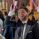 Mahmoud Hegazy Instagram – Congratulations to the beautiful couple @reemsamy and @mohamed_elmoghazi 🙏🏼 ! It was such an amazing night celebrating you and I wish you all the best in this new chapter in your life 💙 @directormohamedsami
It would’ve been more complete if my wife @ronna_zarrouk was with me but we celebrated our own special way 😅