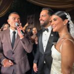 Mahmoud Hegazy Instagram – Congratulations to the beautiful couple @reemsamy and @mohamed_elmoghazi 🙏🏼 ! It was such an amazing night celebrating you and I wish you all the best in this new chapter in your life 💙 @directormohamedsami 
It would’ve been more complete if my wife @ronna_zarrouk was with me but we celebrated our own special way 😅