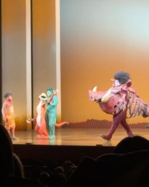 Mahmoud Hegazy Instagram - Remembering one of the best shows I’ve ever seen. It was a very special experience to watch  one of my favorite childhood shows on stage, with my love. The Lion King on Broadway is truly a masterpiece 🎭♥️