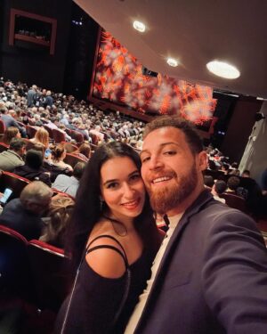 Mahmoud Hegazy Instagram - Remembering one of the best shows I’ve ever seen. It was a very special experience to watch  one of my favorite childhood shows on stage, with my love. The Lion King on Broadway is truly a masterpiece 🎭♥️