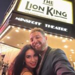 Mahmoud Hegazy Instagram - Remembering one of the best shows I’ve ever seen. It was a very special experience to watch one of my favorite childhood shows on stage, with my love. The Lion King on Broadway is truly a masterpiece 🎭♥️