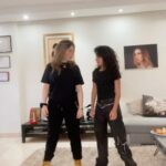 Mai Ezz ElDein Instagram - 👯‍♀️ 😂#maiezzeldin_tiktokers💫 @beba.badr أول واحدة في #maiezzeldin_tiktokers💫 (حبيبة ) نجمة في المستقبل بإذن الله 💚