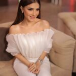Mai Omar Instagram - أمس في برنامج الحكايه مع الإعلامي الكبير أ/عمرو أديب علي @mbcmasrtv @elhekayashow Stylist @islam.mitwally Wearing @miojofficial Makeup @dinaragheb Hair @ahmed__mounir Photographer @mohanadhamdy_ph