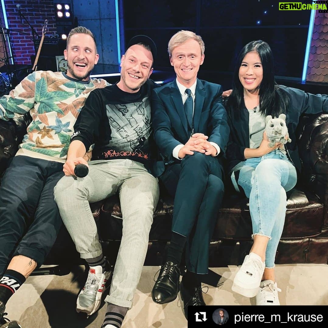 Mai Thi Nguyen-Kim Instagram - Ich war bei der Pierre M. Krause Show! Es ging um Chemie, Rezo, gefährliche Heilmittel, Horst Lichter, Chinchillas uvm - Link im Profil 🍪