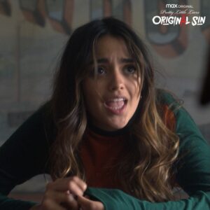 Maia Reficco Instagram - 🅰️nnnnnnnd, we’re b🅰️ck!!! pll original sin season 2 is officially coming your wayyy!!! 🔪🤍🧸🩸thank you for all the love you’ve shown our show, this is all because of u. it’s now time to go back to lying🔪🩸🅰️see u in millwood😈 @prettylittleliars 🔪