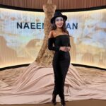 Mais Hamdan Instagram - From last night’s exquisite fashion show by @naeemkhannyc held at @cairodesigndistrict.info organized by @lmdrealestate ❤️🔥 #ميس_حمدان #mimitta #maishamdan #النسر #fashion #designer