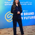 Mais Hamdan Instagram - اتشرفت بتقديم حفل شركه التامين الكبيره (سلامه بيت التامين المصري السعودي) @connectioneg @sherifmonsef Outfit @liza_atelier Pics by @bondo2._photography Styling @maishamdanoff #maishamdan #mimitta #ميس_حمدان #النسر