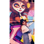 Majdouline Idrissi Instagram - Colorful street art 🌈 Une pensée de Montreuil pour mes amis artistes @yassine_fennane et @amineabounossair - - #contemporaryart #urban #art #artist #artwork #colorful #painting #streetart #graffiti #photography #style #inspiration #love #friends #monday #outfit #globetrotter #montreuil #france #casablanca #rabat #morocco