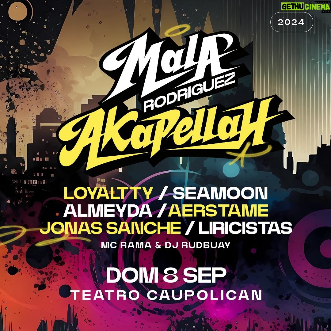 Mala Rodríguez Instagram - 💚💚💚💚 Chile nos vemos de nuevo!! 🥹Mañana a la venta entradas para el show junto a @akapellahh en Teatro Caupolican