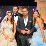 Malak Koura Instagram - Happiest day of my life to see my little sister Mariam become the most beautiful bride my eyes have ever seen. Love you always ♥️♥️♥️⠀ ⠀ Wedding planning by @bydinaiskander⠀ My dress by @samahmahrancouture⠀ My makeup by @maram.makeup0