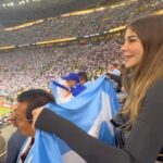 Malak Koura Instagram - What an experience! 🌎🏆⚽️💙 @qnbqatar @qnbgroup