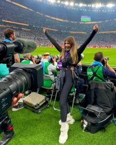 Malak Koura Instagram - FIFA World Cup Final 2022 🌎 نهائي كاس العالم. @qnbqatar @qnbgroup