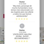 Malena Guinzburg Instagram - Yo sé que si les digo que vengan a verme que se van a reír mucho ustedes van a decir: “Y, obvio, qué nos va a decir? Que no está buena?” Entonces, por si no me creen a mi, acá algunos de los comentarios que deja la gente en @plateanet ! Y miren que no hacemos trampa con que si dejan una crítica linda hay descuento o algo de eso… no no, lo dicen de verdad! A ver ustedes qué opinan? 🤪🤪🤪🤪🤪