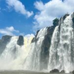 Malena Guinzburg Instagram - Hermosas las Cataratas. Hermoso viaje!!!! Gracias @pristinecamps @puerto_bemberg y toda la gente hermosa del lugar!