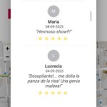 Malena Guinzburg Instagram - Yo sé que si les digo que vengan a verme que se van a reír mucho ustedes van a decir: “Y, obvio, qué nos va a decir? Que no está buena?” Entonces, por si no me creen a mi, acá algunos de los comentarios que deja la gente en @plateanet ! Y miren que no hacemos trampa con que si dejan una crítica linda hay descuento o algo de eso… no no, lo dicen de verdad! A ver ustedes qué opinan? 🤪🤪🤪🤪🤪