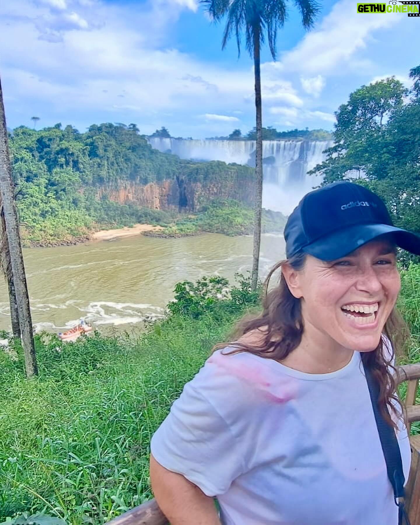 Malena Guinzburg Instagram - Hermosas las Cataratas. Hermoso viaje!!!! Gracias @pristinecamps @puerto_bemberg y toda la gente hermosa del lugar!