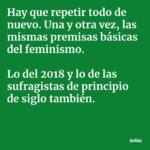 Malena Pichot Instagram – 🍳 Cuando comenzó la reacción conservadora, los varones que creíamos tan progres dieron una voltereta en el aire y se burlaron de lo conquistado hasta el momento por mujeres y diversidades. 

😶‍🌫️ Además, algunas militantes terminaron reclamándole al feminismo que no nos victimicemos y que laburemos más. El mantra de Simone de Beauvoir dice que no hay que dar ningún derecho por sentado. 

💪 Así que, aunque cansadas, tendremos que repetir todo de nuevo: las mismas premisas básicas, las discusiones de 2018 y las de las sufragistas de principio de siglo también. Porque no se trata de ser novedosas, sino de persuadir.

✒️ @malepichot
📷 @emilianamiguelez

 🫂 Agradecemos a las autoras por sumarse a la campaña #DameElFuegoDeTuAmor colaborando con este trabajo en apoyo a la reconstrucción de la redacción de nuestro medio.

👉🏽 Leé el texto completo en revistaanfibia.com
📲 (link en bio)