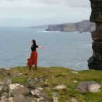 Malinda Kathleen Reese Instagram - Sing at the top of your lungs today. Let something go. Do right by you. Rest. Repeat ❤️ #breakingbreathing #singer #songwriter #cliffsofmoher #folk #irish #inspiration Filmed by @brian.ok