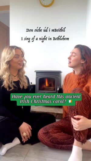 Malinda Kathleen Reese Instagram - I’ve loved this song for years and finally learned it properly from @caitrionasherlockmusic who is an absolute gem.  Such a joyful afternoon singing together ❤️ #christmas #irish #ireland #gaelige #gaelic #seannos #carol #singer #medieval