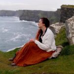 Malinda Kathleen Reese Instagram – I wildly screwed up two words in the verse, my apologies🫢. She’s still learning 💙. Filmed live on the Cliffs of Moher in Ireland. #irishmusician #cliffside #calm #trad #cover #independentartist