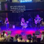 Malinda Kathleen Reese Instagram - Unbelievably special playing @thetroubadour. Look at the audience being so cute!! Shoutout to @chrispetersmusic and @youthinaromanfield for crushing it with me ❤️ #singersongwriter #singer #folk #tour #live #youvegotafriend #jamestaylor #carolking #folksong #troubadour #la @jamestaylor_com