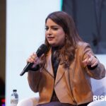 Mallika Dua Instagram - “How to get your seat at the table?” @mallikadua tells all at RISE//DEL Curated by @womenofmusicindia #RISERecap