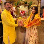 Malvi Malhotra Instagram - Feeling so blessed today 😇 GANPATI BAPPA MORYA 🙏🏽🙏🏽 PC — @chiliverishiva — #malvimalhotra