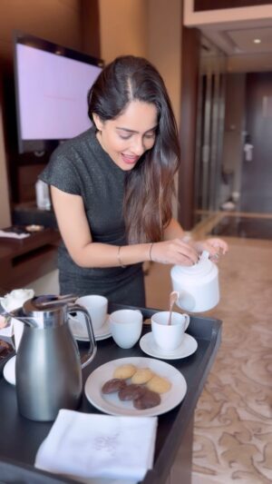 Malvi Malhotra Instagram - My new ❤️ #hotchocolate 🤎