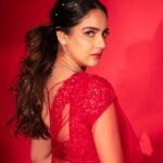 Malvi Malhotra Instagram - Captivating ❤️❤️❤️ PC — @deepak_das_photography HMUA — @monashairandbeauty Styled by @krishi1606 Outfit @kalighataindia Jewellery @milsilaccessories — #malvimalhotra