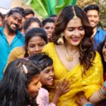 Malvi Malhotra Instagram - Celebration Mode On❤️ The Enchanting #CelebrationSong from #TiragabadaraSaami is out now🤩 - https://youtu.be/ujjoQIr-Qj0 #TiragabadaraSaami ⭐ing @itsRajTarun @MalviMalhotra A #ASRavikumarChowdhary Film #MalkapuramShivakumar #JB #SurakshEntertainments @adityamusicindia
