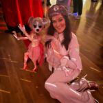 Mamrie Hart Instagram - PUPPET PROM!! We went for Jambi’s Mekka-lekka-hi, Mekka-hiney-HOES. 🔮 Dancing with puppets is my new heaven. As is finding a new karaoke spot in my neighborhood where there’s only one older gent singing blink-182. Perfect night. No notes. 🫧🫧🫧 @bobbakermarionettes 🍝 @saladforpresident