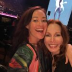 Mamrie Hart Instagram - MADONNA 🪩‼️ Went to see Mo in 2001 as a high school graduation gift and got to return the favor last night. THE BEST! Plus, I can finally check ‘watch Madonna simulate masturbation with a masked metaphor version of herself whilst standing with my step mom’ off my list! 🔸 Bonus pre show taco photo with Chip and Larry cause how can I not?