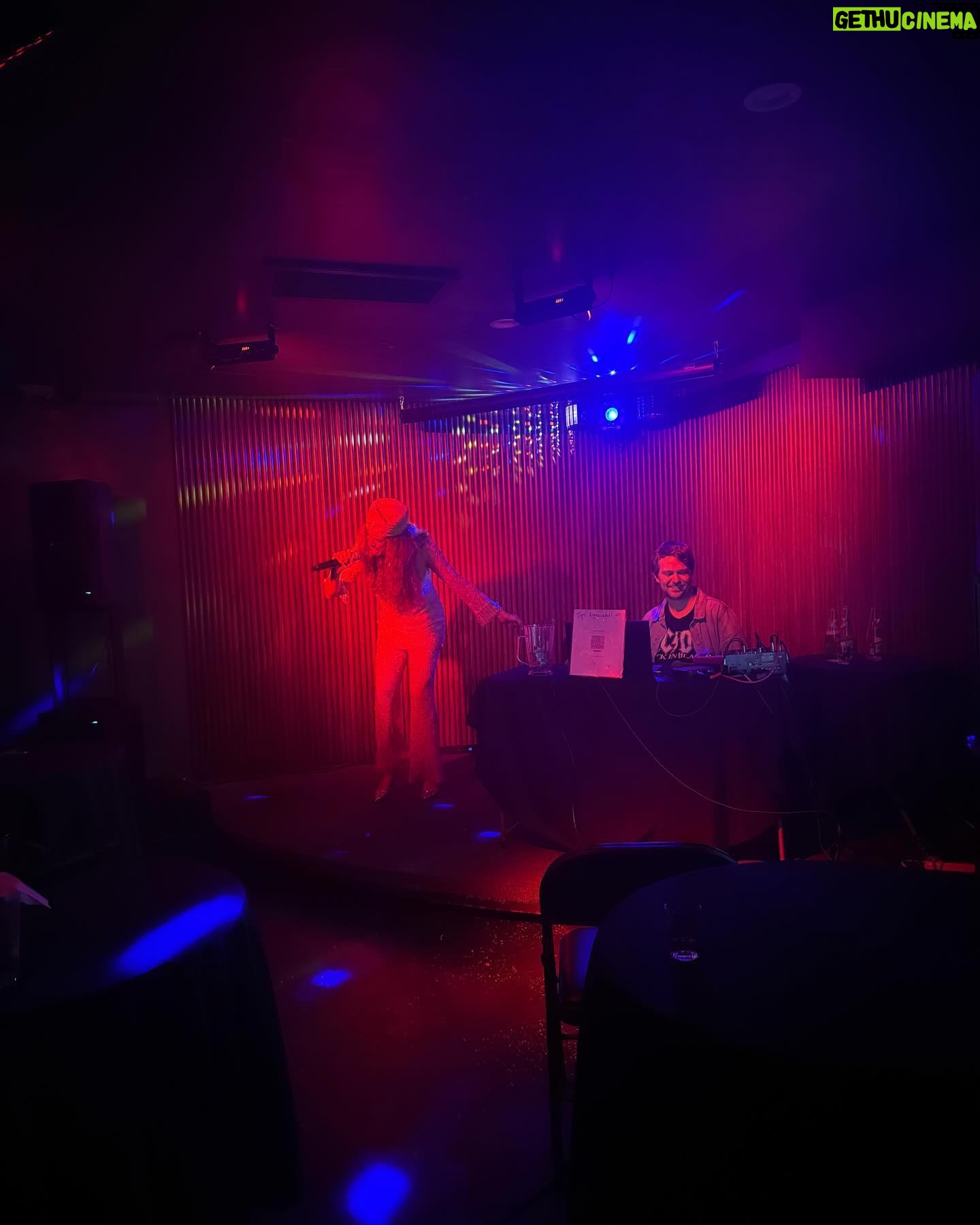 Mamrie Hart Instagram - PUPPET PROM!! We went for Jambi’s Mekka-lekka-hi, Mekka-hiney-HOES. 🔮 Dancing with puppets is my new heaven. As is finding a new karaoke spot in my neighborhood where there’s only one older gent singing blink-182. Perfect night. No notes. 🫧🫧🫧 @bobbakermarionettes 🍝 @saladforpresident