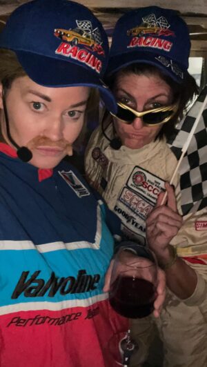 Mamrie Hart Instagram - Sometimes ya gotta get the kids in and out with pit crew so the adults don’t keep lingering around the Margarita machine. Should I have called myself Brad Pittstop? Another great Halloween in the books. Who knew a refrigerator would be the best costume of all time. The details! 👏🏼👏🏼👏🏼
