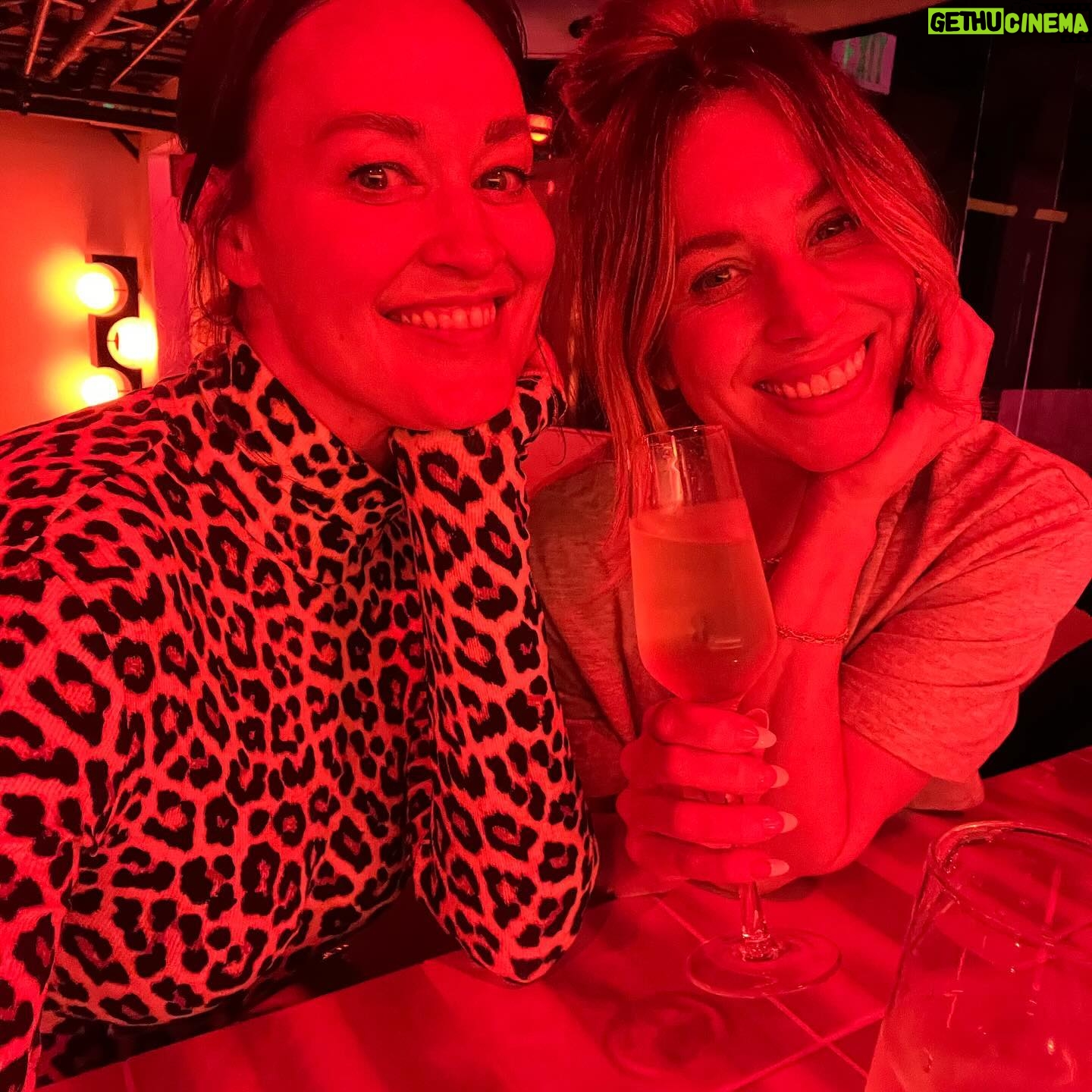 Mamrie Hart Instagram - I have 99 problems but a recipe ain’t one. Because I just finished my 99th recipe. However, one of my problems might be this millennial ass caption. 🍝 perfect night out to celebrate with @jaclynrjohnson Aka my 🪨….. y’all, let’s get the emoji rock some circulation.