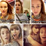 Mamrie Hart Instagram – Happy 1989 (Taylor’s Version) to all that celebrate. Grace and I went to that tour. We had one shot to get a pic with her and these are the faces we chose. Grace and I look like a goddamn theater mask duo. 🎭 🤣 Shake it off, I guess.