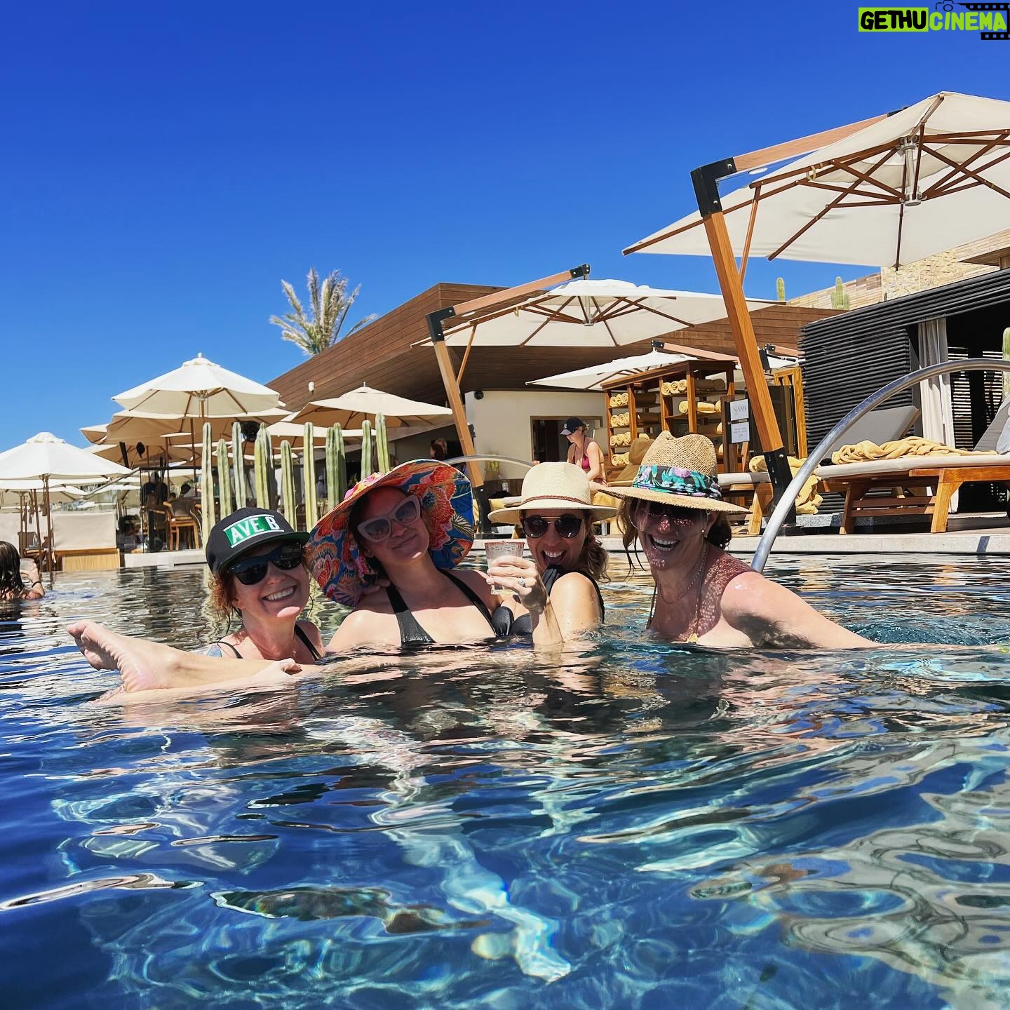 Mamrie Hart Instagram - Name this Band πΆ Take me back to this epic weekend at @nobuloscabos with these friends of over twenty years. Best food. Best company. And as evidenced by my girl saying β I need to use the bathroom but I donβt even know which one to useβ β¦. Our suite was massive and a perfect place to catch up/ escape from other guests, when we wanted to be extra embarrassing. ππ»πππ» (sincerity alert:π¨ truly grateful I am able to do things like this)