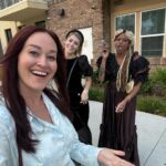 Mamrie Hart Instagram - That feeling when you get a little stoned and go to a haunted tea party only for the grandma ghost in the basement to be bitching about wanting some Chinese food. 🥡 👻 Grace, Val, and I had a TIME last weekend and you can hear all about it on todays’s TMGW.