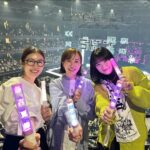 Manami Higa Instagram - 非常にハピネスでした💜🤍💜 つくたべチームで @fujiyoshi.karin ちゃんの応援へ📣 かりんりんかっこよかった〜🥰🥰🥰 #櫻坂46 #藤吉夏鈴 #推し活 #つくたべドラマ