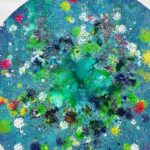 Manami Higa Instagram - No.6🎨🪄✨ わたしの６つ目の作品 ほんとに久々に描きに行けました。 毎回なんにもテーマを決めずに描き始める。 ただ流れてる感じ それが心地よい あぁ〜満たされた✨ #art @gaku1121 ちゃん今回もありがとねー