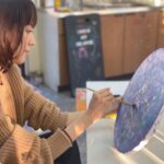 Manami Higa Instagram - No.6🎨🪄✨ わたしの６つ目の作品 ほんとに久々に描きに行けました。 毎回なんにもテーマを決めずに描き始める。 ただ流れてる感じ それが心地よい あぁ〜満たされた✨ #art @gaku1121 ちゃん今回もありがとねー