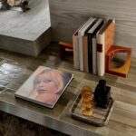 Mandana Karimi Instagram – @minotti_spa 2024 @isaloniofficial was 
Seventies style, olive green, beige, white, pony leather colour style, rounded soft shapes into contained volumes.