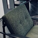 Mandana Karimi Instagram – @minotti_spa 2024 @isaloniofficial was 
Seventies style, olive green, beige, white, pony leather colour style, rounded soft shapes into contained volumes.