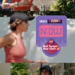 Mandira Bedi Instagram - The Fuse Hunger Sticker is here at your aid for the TCS World 10k run ! And Beating your toughest competition was never this easy… or this fun! With this innovative sticker on your arm and a Fuse in your pocket, there’s no way hunger stands a chance. So stickers on, hunger gone… race on! #BeatHungerBeatThemAll #FuseHungerSticker #TCSWorld10K #CadburyFuse #theofficialsnackingpartner
