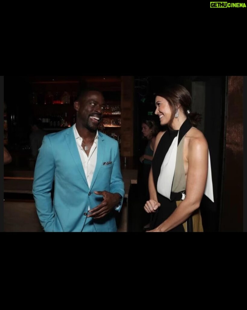 Mandy Moore Instagram - Happy Birthday to my fellow Aries. Grateful to know you and that you exist to share your infectious energy and talent with the world, @sterlingkbrown. Love you!!