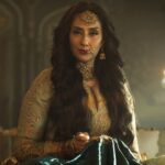 Manisha Koirala Instagram - Her majestic aura conceals a mercurial mind- the queen of Shahi Mahal, Mallikajaan 💎👑 The radiant Manisha Koirala stars as the Queen of Heeramandi❤️ Heeramandi: The Diamond Bazaar is coming on 1st May, only on Netflix! #HeeramandiOnNetflix #SanjayLeelaBhansali @bhansaliproductions @prerna_singh6 @m_koirala @aslisona @aditiraohydari @sharminsegal @therichachadha @iamsanjeeda @shekhusuman @fardeenfkhan @taahashah @adhyayansuman